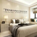 Hakuna Matata - Lion King Wall Decal 100 x 40 cm