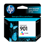 Genuine HP 901 CC656A Tri-Color Printer Ink Cartridge