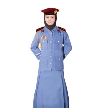 UAE Police Woman Officer Uniform Kids Costume - emarkiz-com.myshopify.com