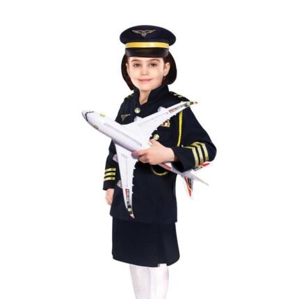Lady Pilot Uniform Girl Costume with Skirt - emarkiz-com.myshopify.com