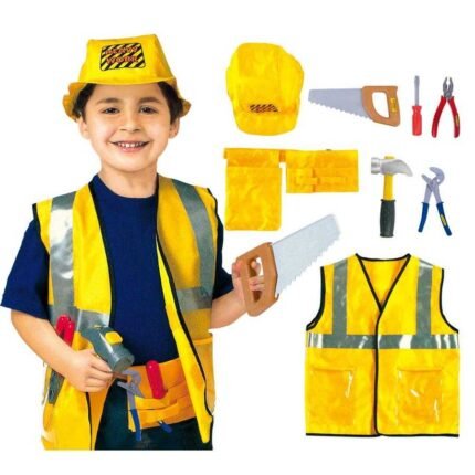 Kids Construction Worker Handyman Builder Costume - emarkiz-com.myshopify.com