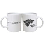 Game of Thrones Silver Winter is Coming Coffee Mug - 11 oz