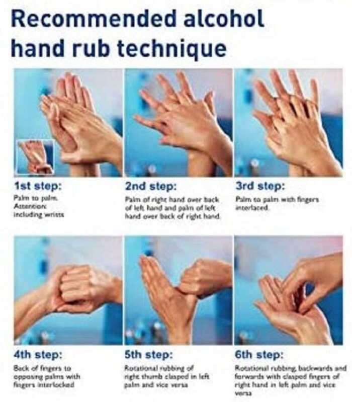 Elegant Hand Sanitizer Spray 60ml - Image 2