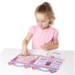 Melissa and Doug Puffy Sticker Play Set - Princess