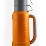 Thermos Glass Vacuum Flask 1.0 litre - ORANGE