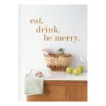 Funny Kitchen Quote Wall Sticker Brown - 90x40 cm