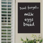 Chalk Board Wall Decal Sticker for Memo - 80x40 cm