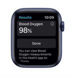 Smart Watch 6 Series HW22 Fitness Tracker - Navy Blue Aluminum Case with Sport Band - Image 3