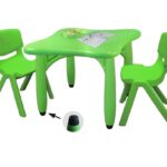 Kids Plastic Children's Table Green