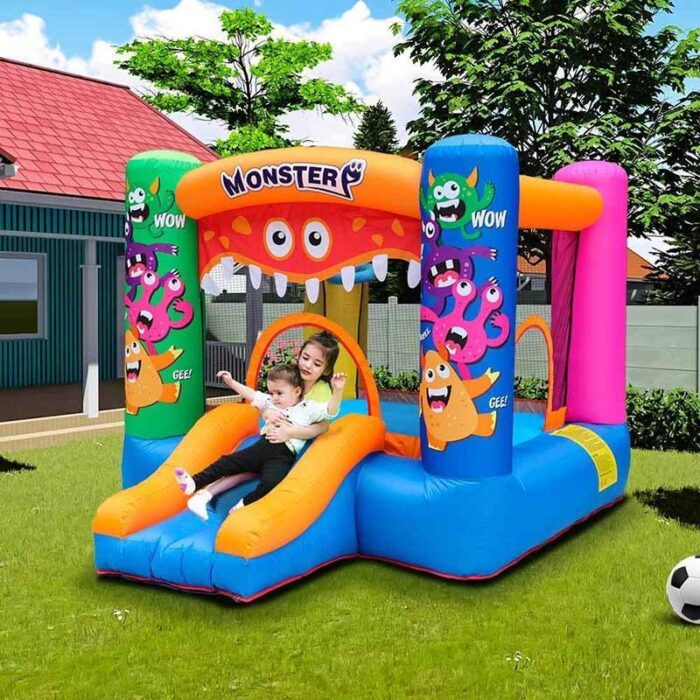 Monster Inflatable Bouncy Castle Kids Outdoor - 270cm x 216cm x 173cm - Image 2