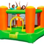 Bouncy Castle Orange and Green