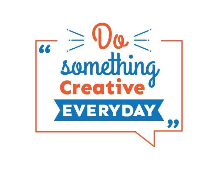Do Something Creative Everyday Quote Printed Coffee Mug - 11 oz - Image 2