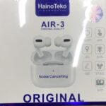Air Pods Pro 3 Haino Teko White Bluetooth Wireless Earpiece Pods - Image 5