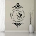 Quote Office Study Room Wall Decal - 60x90 cm