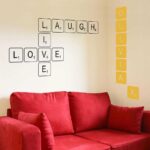 Laugh Live Love Wall Decal 100x80 cm