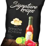 Signature Kettle Krisps Potato Chips Sriracha & Chilli Lime Packet 30g