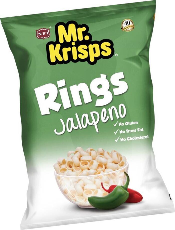 Mr Krisps Jalapeno Flavour Potato Rings 15g - Image 2