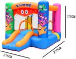 Monster Inflatable Bouncy Castle Kids Outdoor - 270cm x 216cm x 173cm - Image 3