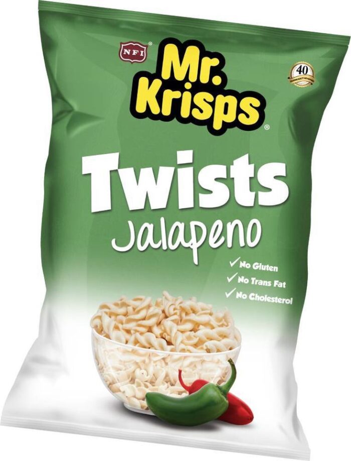 Mr Krisps Jalapeno Flavour Potato Twists 15g - Image 3