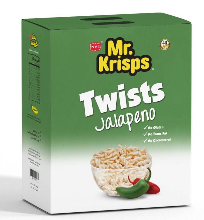 Mr Krisps Jalapeno Flavour Potato Twists 15g - Image 2