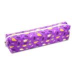 Pencil Case Narrow Design Purple Bird