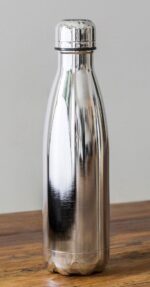 Nessan Stainless Steel Regal Flask - Silver - Image 3