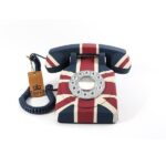 GPO 746 Rotary Hotel Phone - UK Flag
