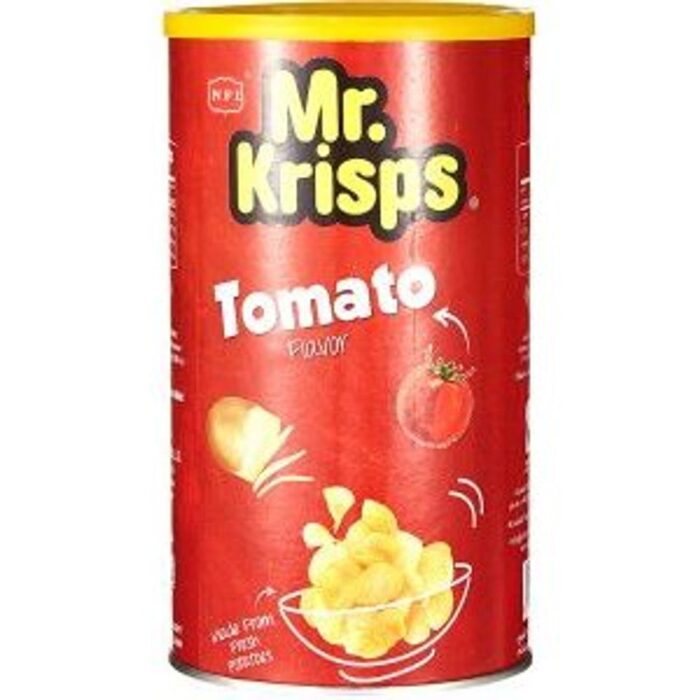 Mr Krisps Tomato Flavour Potato Chips 65g Can - Image 2