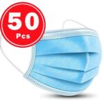 Disposable Protective 3Ply Face Masks 50pcs Box
