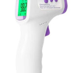 Contactless Digital Infrared Thermometer LCD IR Temperature for Children and Adults - Green Red & Yellow Reading