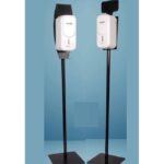 Automatic Hand Sanitizer Dispenser Stand - Black