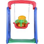 Indoor Outdoor Blue and Red Swing