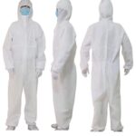 PPE Hazmat Protection Suits Coverall 40-50 gsm