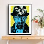 Breaking Bad Poster With Frame - 40 x 55 cm