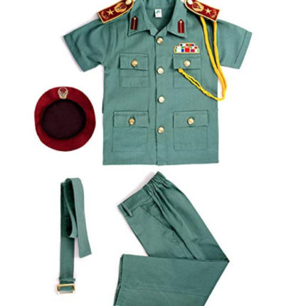 UAE Police Officer Green Uniform Kids Costume - emarkiz-com.myshopify.com