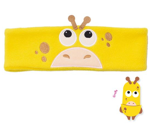 [OPEN BOX] SNUGGLY RASCALS Ultra-Comfortable and Size Adjustable Headphones for Kids - Giraffe - Image 2