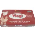 Vinyl Disposable Gloves 100Pcs - Large