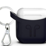 PODPOCKET Silicone Case for Apple AirPods Midnight - Black
