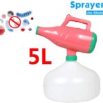 Cordless Battery Powered Portable Disinfection Sprayer & Sterilizer for Indoor/Outdoor Hygiene - 5L