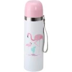 Nessan Vacuum Flask Pink Flamingo