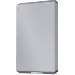 Lacie 2TB Space Gray mobile Drive USB C and USB 3.0 CABLE