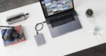 Lacie 2TB Space Gray mobile Drive USB C and USB 3.0 CABLE - Image 3