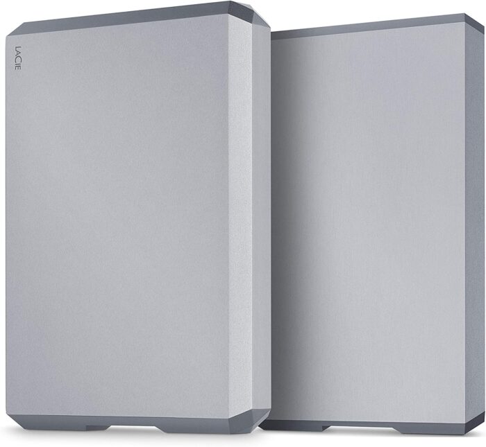 Lacie 2TB Space Gray mobile Drive USB C and USB 3.0 CABLE - Image 2