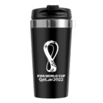 FIFA WORLD CUP QATAR 2022 STAINLESS STEEL VACUUM MUG 450ML
