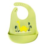 Dinosaur Silicone Baby Bib Feeding Supplies