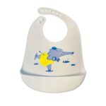 Elephant  Silicone Baby Bib Feeding Supplies