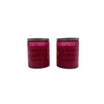Home Fragrances Colored Candles Perfect for Relaxation 255g - Vanilla Rose - Pack of 2