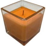 Square Jar Candle Orange Scent