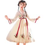 Chinese Kids Costume White