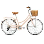 Spartan 700c Platinum City Bicycle Peach